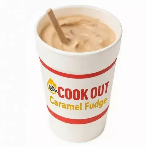Cookout menu - Cookout Milkshake Flavors & Prices - Cookout Caramel Fudge