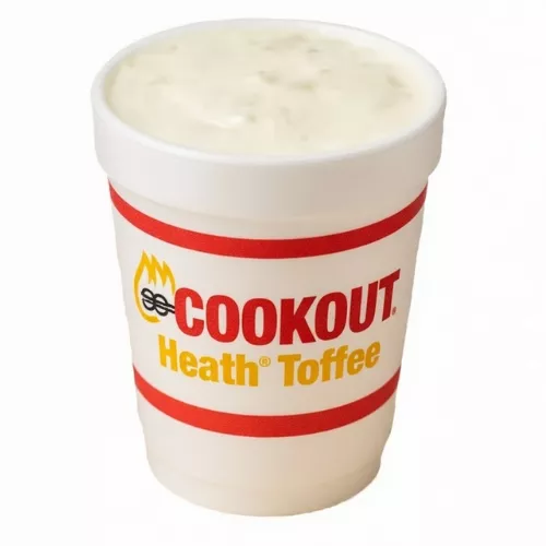 Cookout menu - Cookout Milkshake Flavors & Prices - Cookout Heath® Toffee