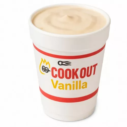 Cookout menu - Cookout Milkshake Flavors & Prices - Cookout Vanilla