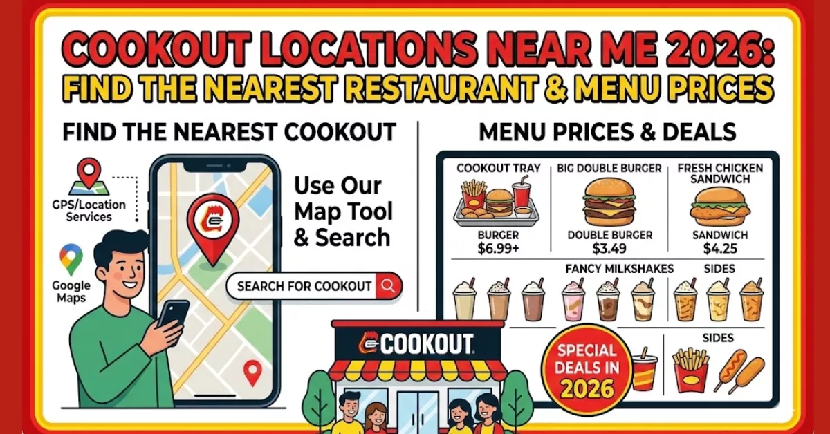 Cookout Locations Near Me 2026: Find the Nearest Cookout Restaurant & Menu Prices