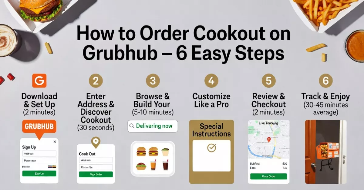 How to Order Cookout Delivery on Grubhub in 2026