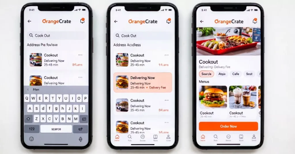 How to Order Cookout Delivery on OrangeCrate Step-by-Step Guide)