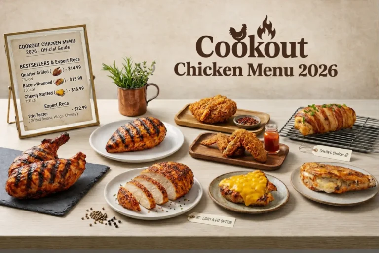 Cookout Chicken Menu 2026 Prices, Calories, Full Guide & Expert Recommendations
