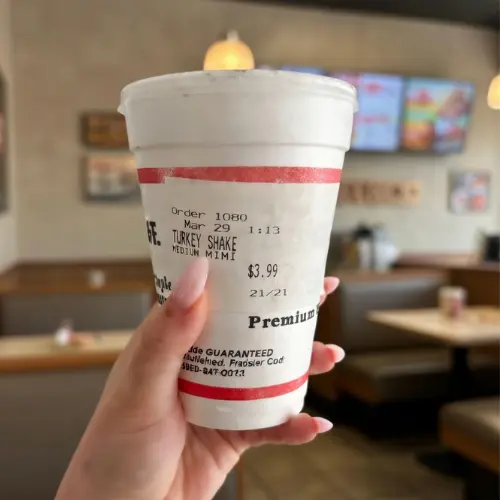 Cookout menu - Cookout Milkshakes Menu  -  Oreo Mint