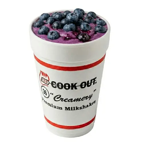 Cookout Menu, Cookout Milkshke Menu, Cookout Blueberry