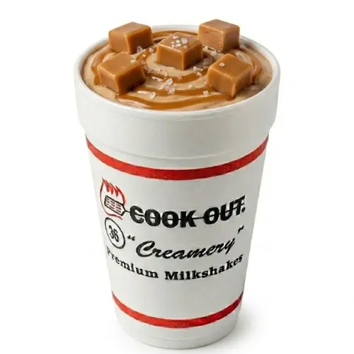 Cookout Menu Cookout Milkshke Menu Cookout Caramel