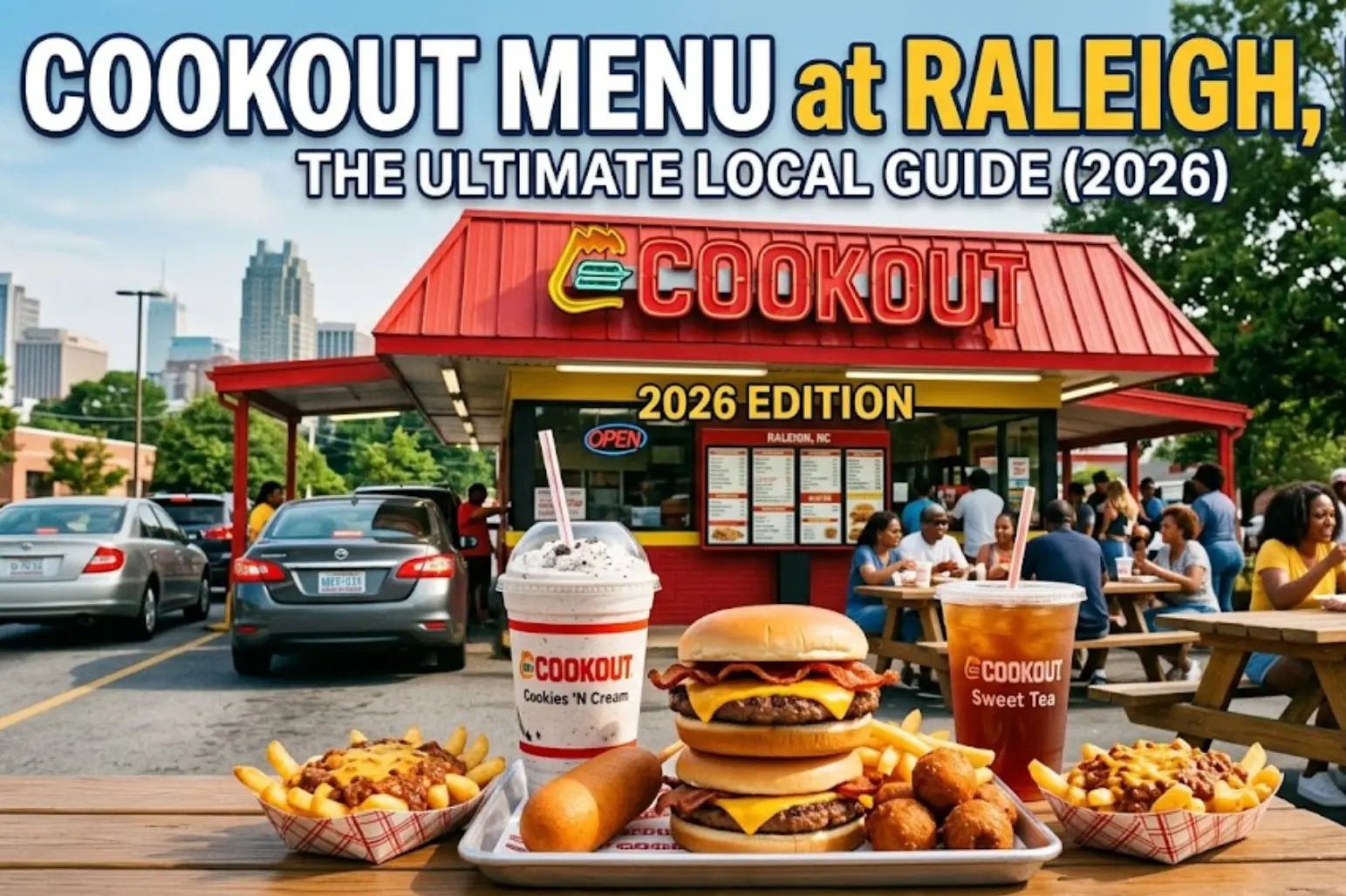 Cookout Menu at Raleigh, NC: The Ultimate Local Guide (2026)