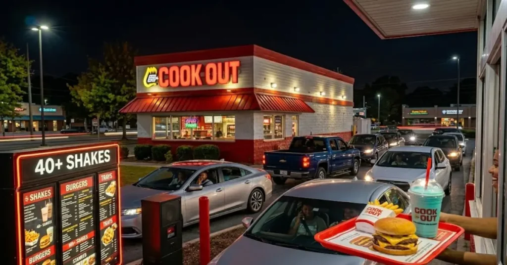 Cookout Menu Greensboro NC 2026: Cookout Drive-Thru Greensboro NC Battleground Avenue